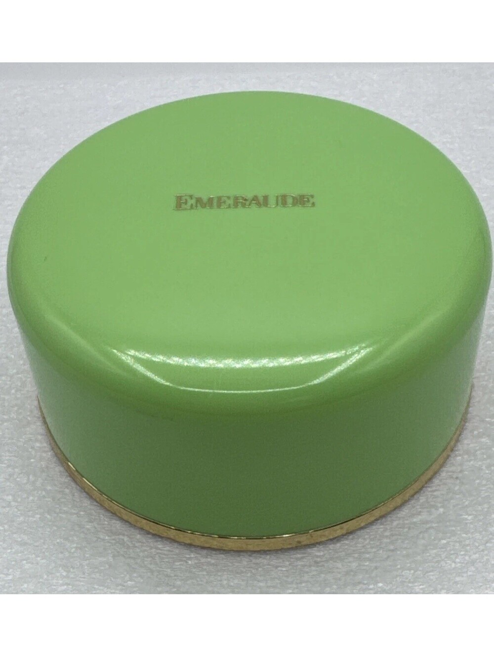 Vintage Coty Emeraude Dusting Body Powder 4Oz MCM Jewel Fragrance Movie Prop